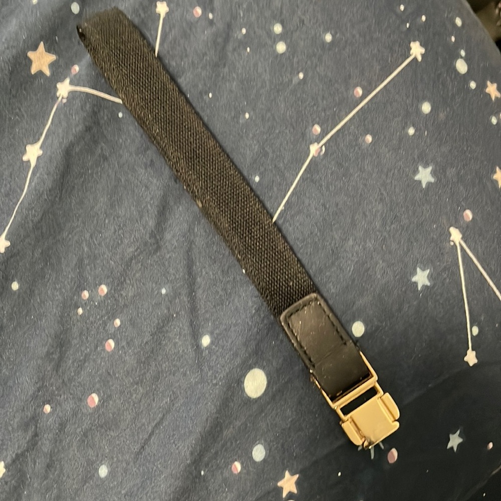 lamb strap . Correcting a fashion felony. I hope this buyer forgives me